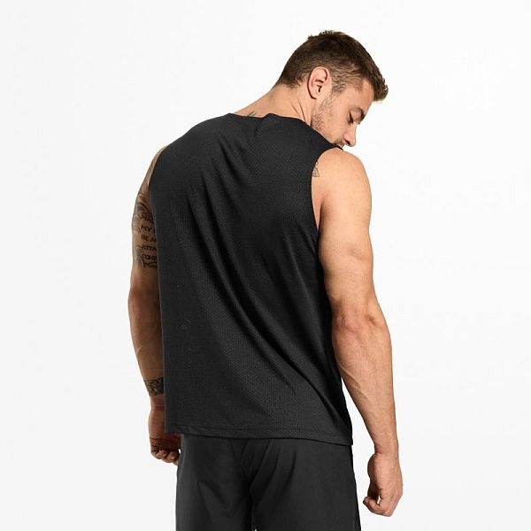 Better Bodies Fulton Mesh Tank - Black Detail 2
