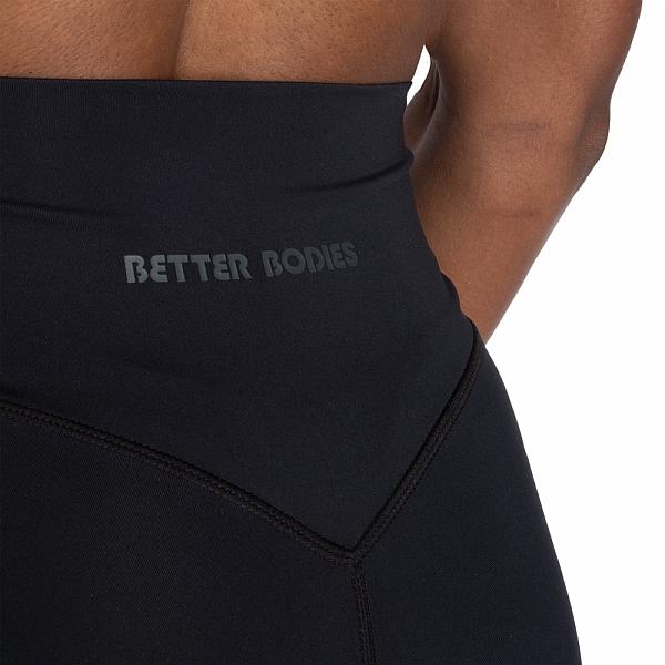 Better Bodies BB Standard Shorts - Black Detail 4
