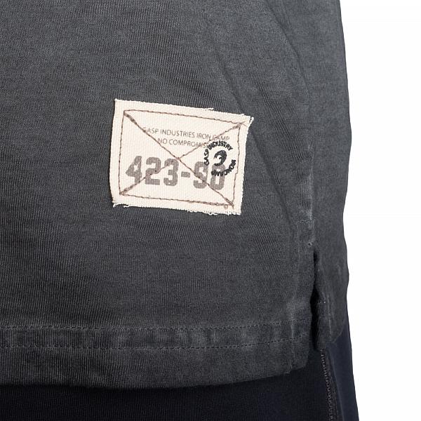 GASP Intensity Street Tee - Washed Black Detail 4