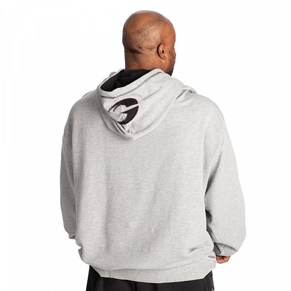 Gasp Hood Sweater - Light Grey Melange Detail 2