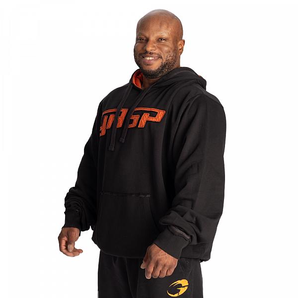 Gasp Hood Sweater - Black/Flame Detail 3