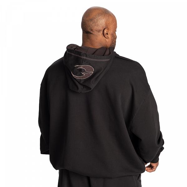 Gasp Hood Sweater - Black/Grey Detail 2