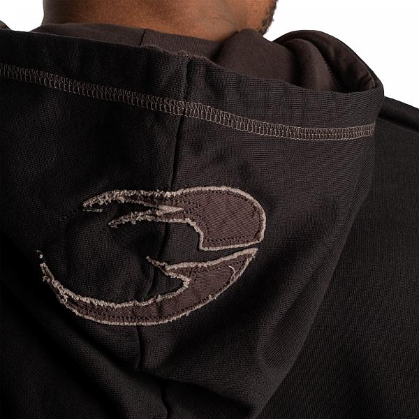 Gasp Hood Sweater - Black/Grey Detail 5