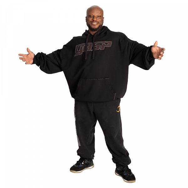 Gasp Hood Sweater - Black/Grey Detail 6