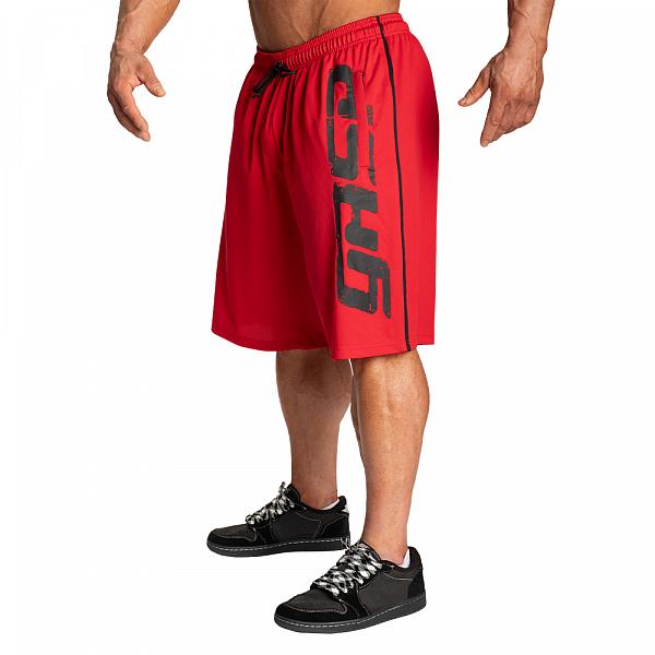 GASP Pro Mesh Shorts - Chili Red Detail 1